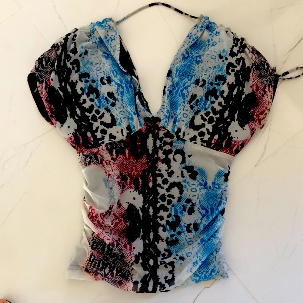 Bebe Mesh Top